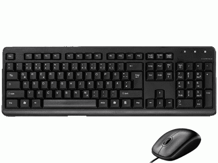 Tastatur--Schwarz-mit-mouse